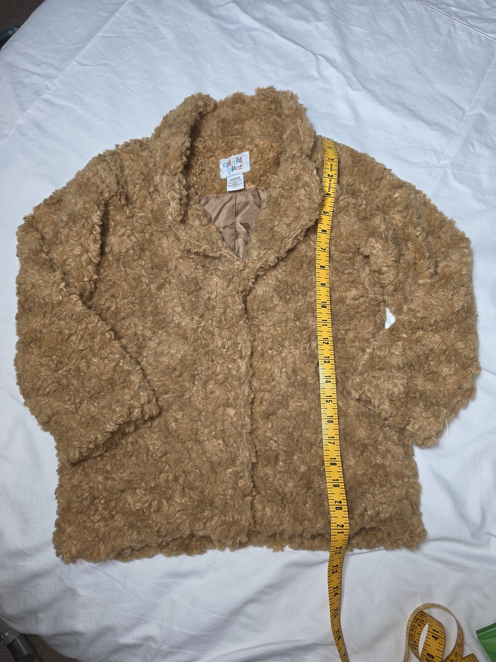 Girls S 6 6x Colorful Planet Coat